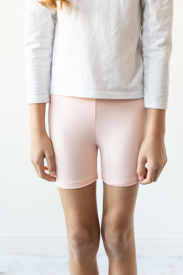 peach-twirl-shorts Mila &  Rose - Sophia's Style-Peach Twirl Shorts-12-24M--1